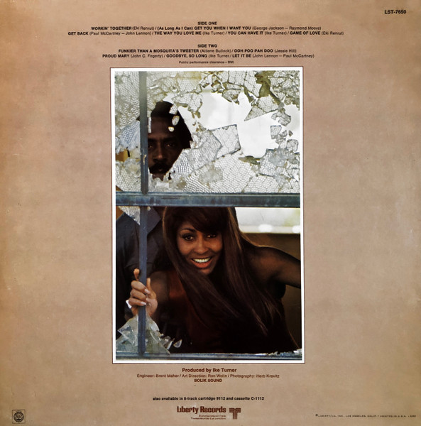 Ike & Tina Turner - Workin' Together | Liberty (LST-7650) - 2