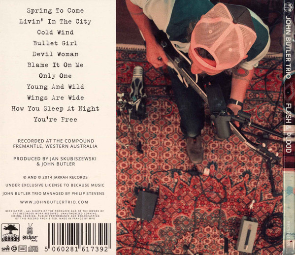 The John Butler Trio - Flesh & Blood | Because Music (BEC5161739) - 2