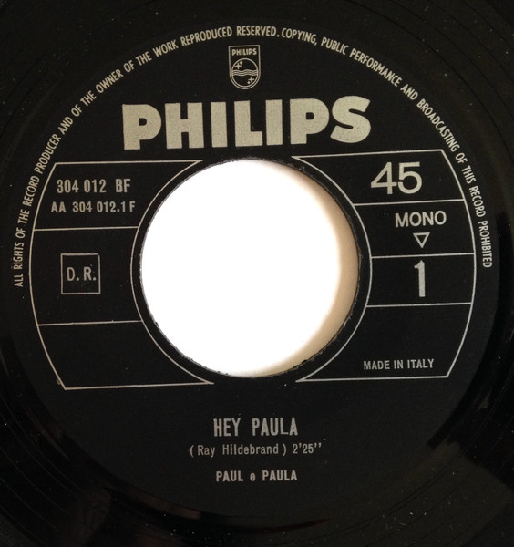 Paul & Paula - Hey Paula | Philips (BF 304 012) - 3