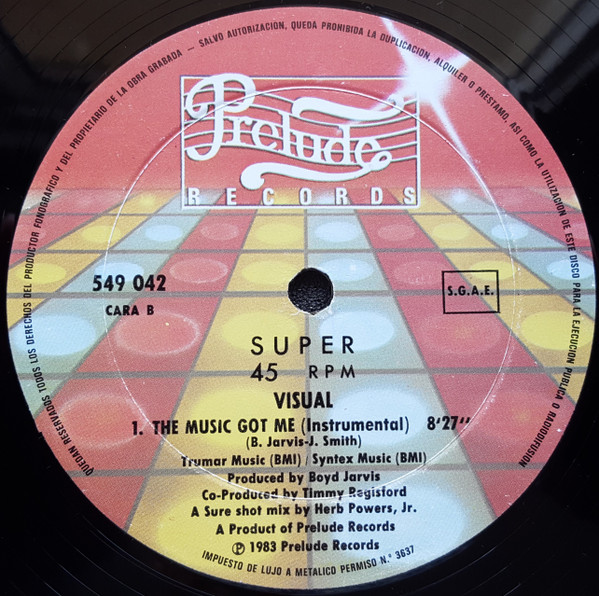 Visual - The Music Got Me | Prelude Records (549 042) - 3