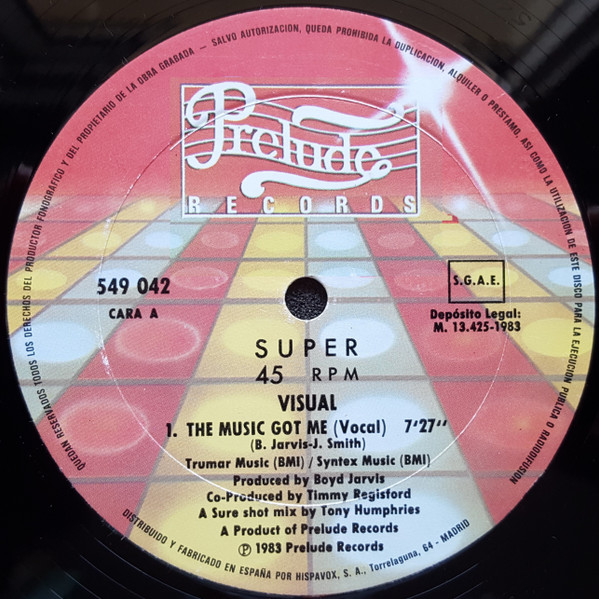 Visual - The Music Got Me | Prelude Records (549 042) - 2