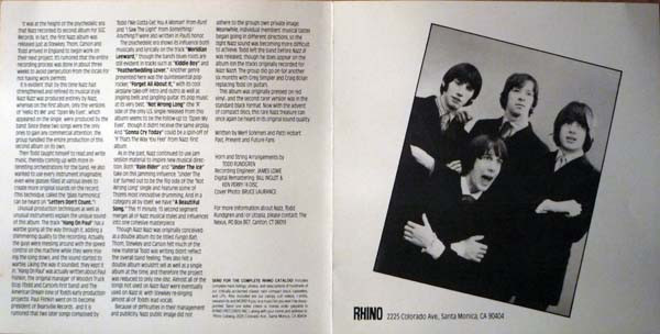 Nazz - Nazz Nazz CD | Rhino Records (R2 70110) - 4 Nazz - Nazz Nazz CD | Rhino Records (R2 70110) - 4