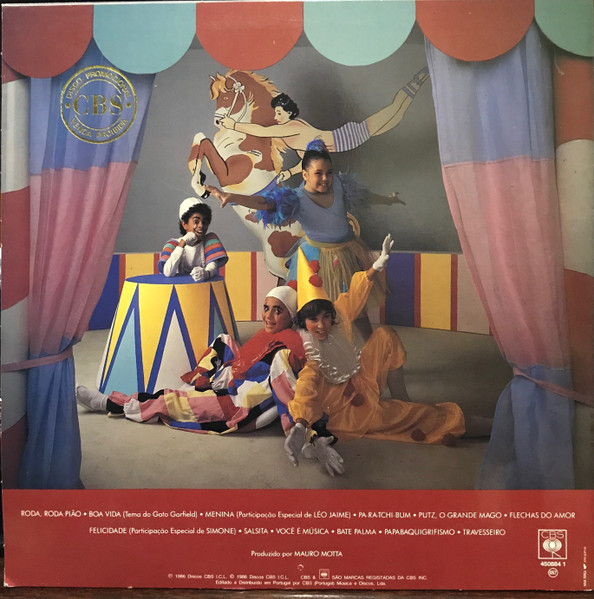 A Turma Do Balão Mágico - Menina | Discos CBS (450884 1) - 2