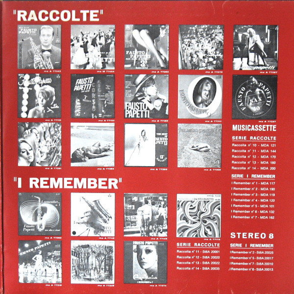 Fausto Papetti - Il Disco D'Oro Di Fausto Papetti · 15ª Raccolta | Durium (ms A 77310) - 3