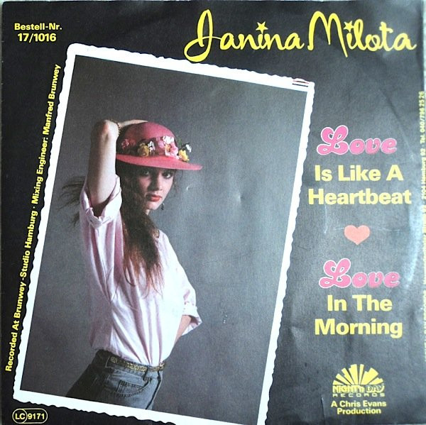 Janina Milota - Love Is Like A Heartbeat | Night'n Day Records (17/1016) - main