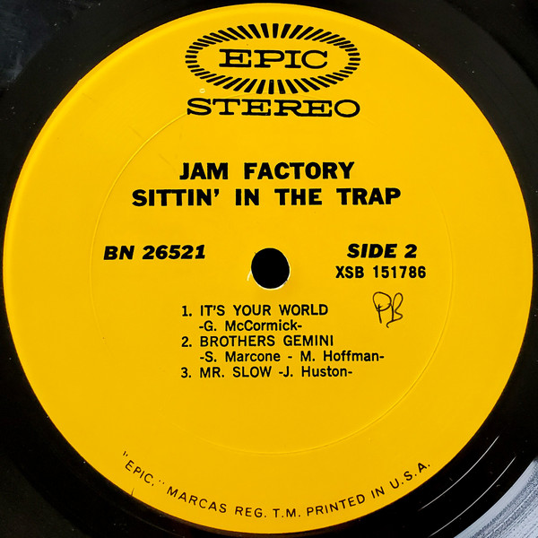 Jam Factory - Sittin' In The Trap | Epic (BN 26521) - 3 Jam Factory - Sittin' In The Trap | Epic (BN 26521) - 3