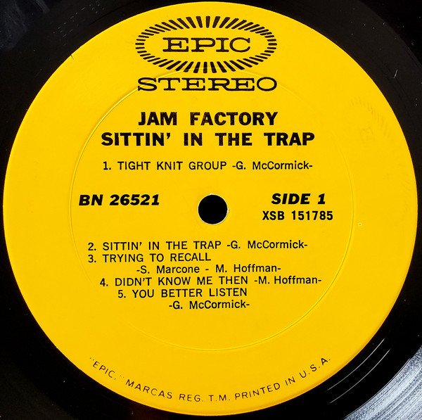 Jam Factory - Sittin' In The Trap | Epic (BN 26521) - 2 Jam Factory - Sittin' In The Trap | Epic (BN 26521) - 2