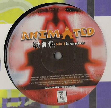 Animated - Grab The Rope | Deviant Records (DVNT45X) - main
