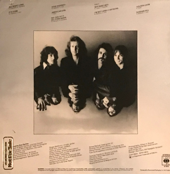 Roger McGuinn - Thunderbyrd | CBS (81883) - 2 Roger McGuinn - Thunderbyrd | CBS (81883) - 2