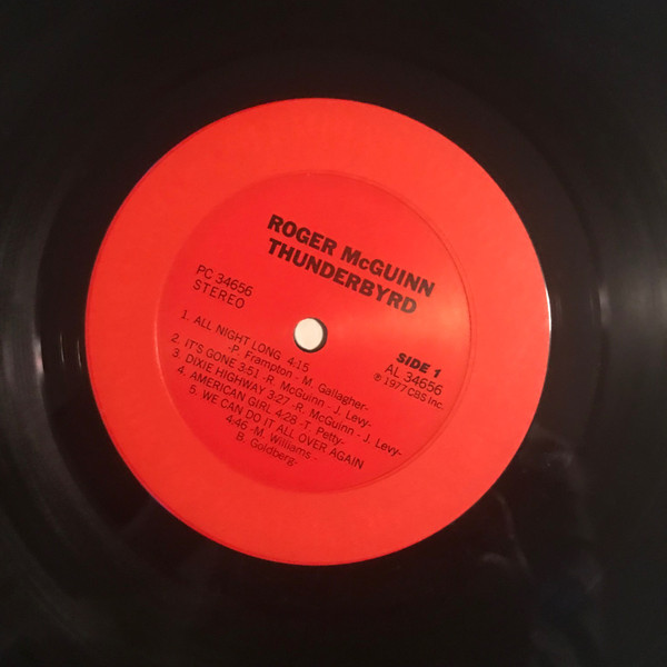 Roger McGuinn - Thunderbyrd | CBS (81883) - 3 Roger McGuinn - Thunderbyrd | CBS (81883) - 3