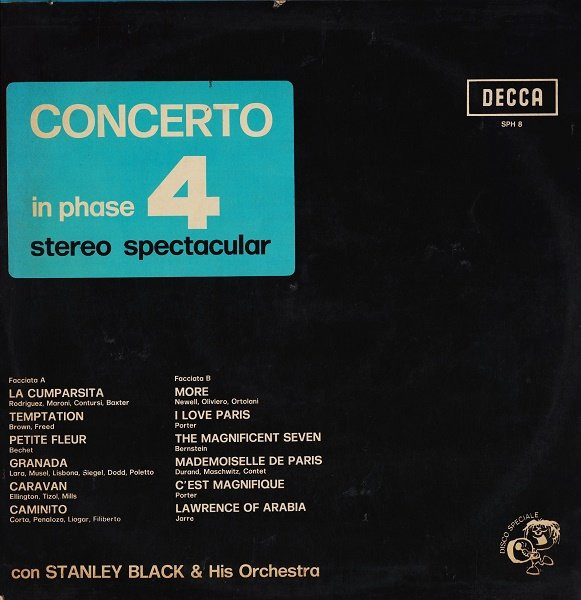 Stanley Black & His Orchestra & The London Festival Orchestra - Concerto | Decca (SPH 8) - 2 Stanley Black & His Orchestra & The London Festival Orchestra - Concerto | Decca (SPH 8) - 2