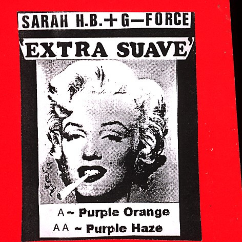 Sarah HB + G-Force - Extra Suave | G-Force Records (YIKES 990 T) - 3