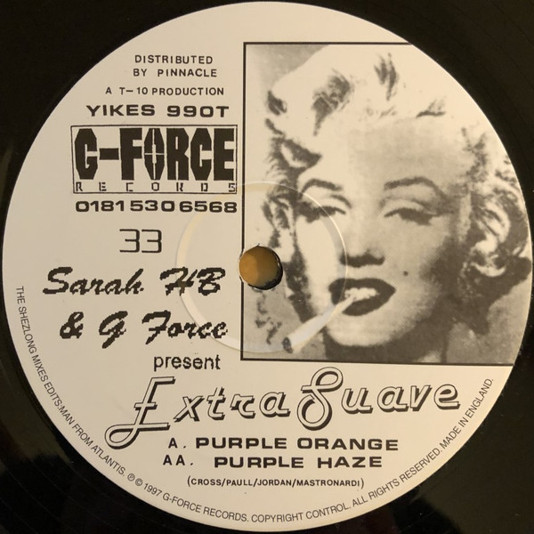 Sarah HB + G-Force - Extra Suave | G-Force Records (YIKES 990 T) - main