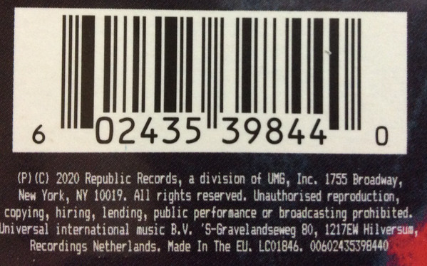 BENEE - Hey U X | Republic Records (00602435398440) - 3 BENEE - Hey U X | Republic Records (00602435398440) - 3