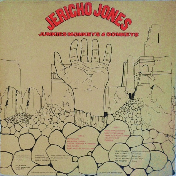 Jericho Jones - Junkies Monkeys & Donkeys | A&M Records (AMLH 68050) - 3