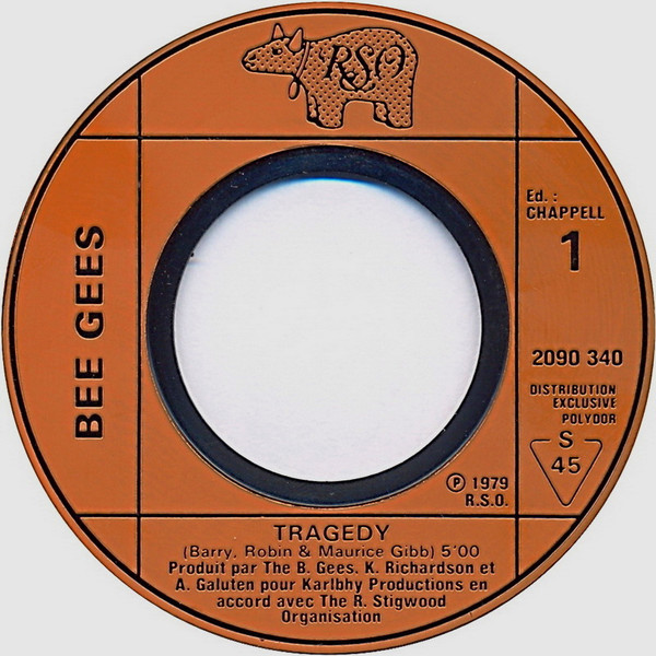 Bee Gees - Tragedy | RSO (2090 340) - 3