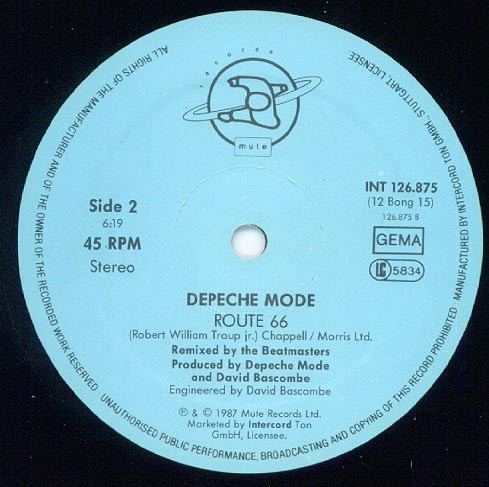 Depeche Mode - Behind The Wheel (Remixed By Shep Pettibone) | Mute (INT 126.875) - 4 Depeche Mode - Behind The Wheel (Remixed By Shep Pettibone) | Mute (INT 126.875) - 4
