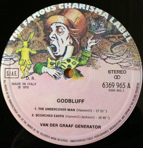 Van Der Graaf Generator - Godbluff | Charisma (6369 965 A) - 4
