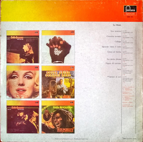 Le Orme - Le Orme Vol. 1 | Fontana (6492 042) - 2
