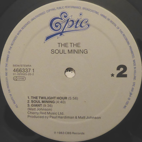 The The - Soul Mining | Epic (466337 1) - 4