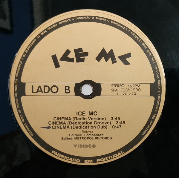 ICE MC - Cinema | Metropol Records (11.20.273) - 4