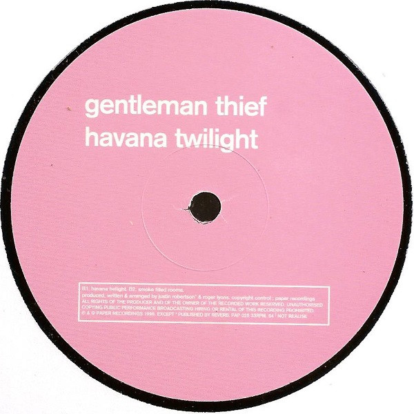 Gentleman Thief - Havana Twilight | Paper Recordings (PAP 025) - 4