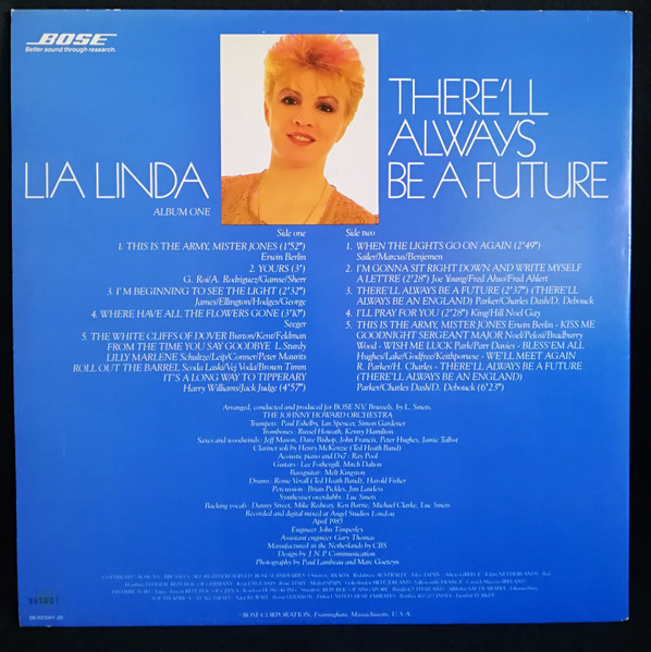Lia Linda - There'll Always Be A Future | Bose (08-023347-20) - 2