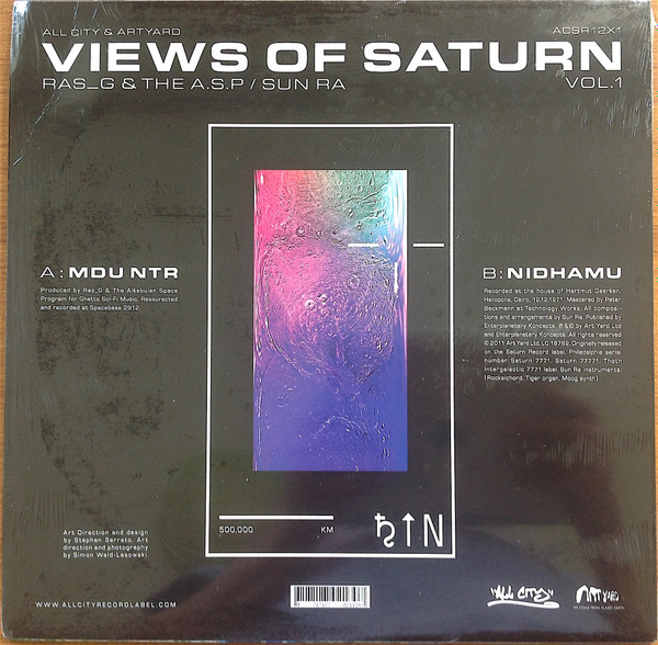 Ras G / Sun Ra - Views Of Saturn Vol.1 | All City Records (ACSR12X1) - 2 Ras G / Sun Ra - Views Of Saturn Vol.1 | All City Records (ACSR12X1) - 2