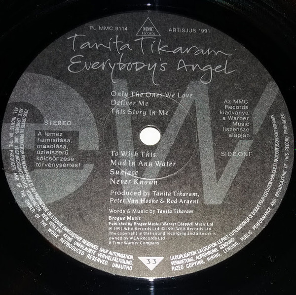 Tanita Tikaram - Everybody's Angel | MMC Records (PL MMC 9114) - 3 Tanita Tikaram - Everybody's Angel | MMC Records (PL MMC 9114) - 3