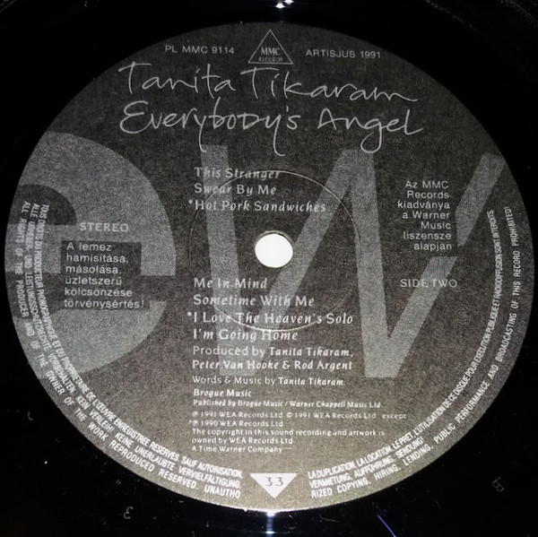 Tanita Tikaram - Everybody's Angel | MMC Records (PL MMC 9114) - 4 Tanita Tikaram - Everybody's Angel | MMC Records (PL MMC 9114) - 4