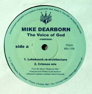 Mike Dearborn - The Voice Of God (Remixes) | Majesty Recordings (MAJ-109)