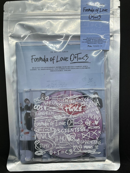 Twice - Formula Of Love: O+T=<3 | JYP Entertainment (JYPK 1309) - 3