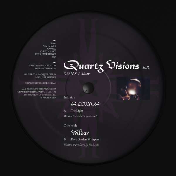 Alvar / S.O.N.S - Quartz Visions E.P | Peak Experience (XP-00002)