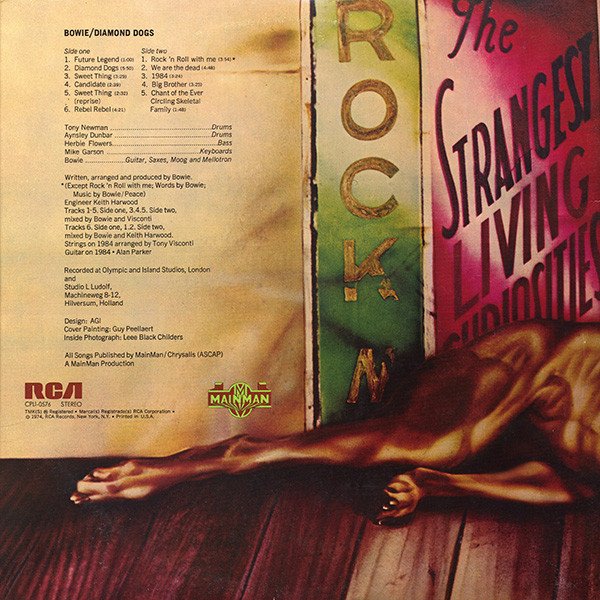 David Bowie - Diamond Dogs | RCA Victor (CPL1-0576) - 4