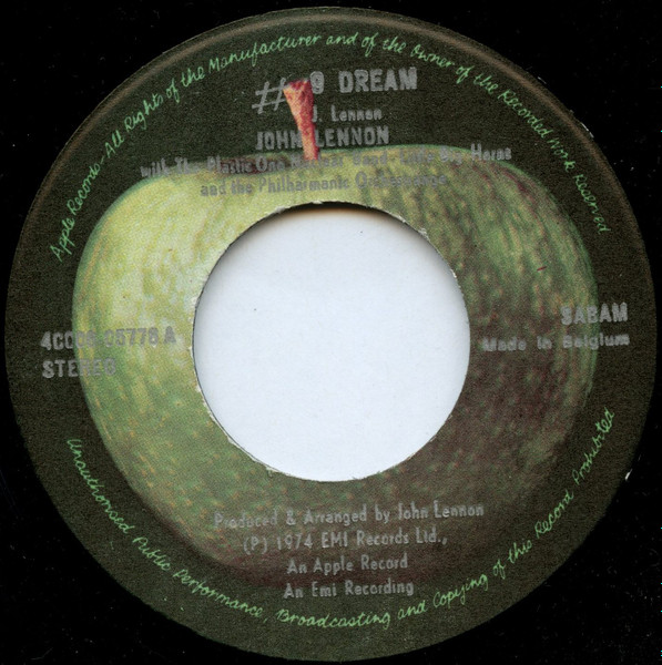 John Lennon - #9 Dream | Apple Records (4C 006-05776) - 3