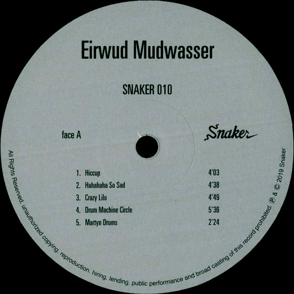 Eirwud Mudwasser - Snaker 010 | Snaker (SNAKER 010) - 2