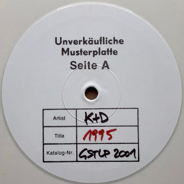 Kruder & Dorfmeister - 1995 | G-Stone Recordings (GSTLP2001) - 3