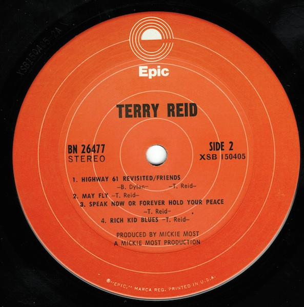 Terry Reid - Terry Reid | Epic (BN 26477) - 3 Terry Reid - Terry Reid | Epic (BN 26477) - 3