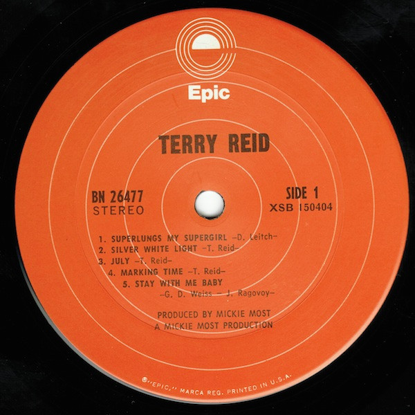 Terry Reid - Terry Reid | Epic (BN 26477) - 2 Terry Reid - Terry Reid | Epic (BN 26477) - 2