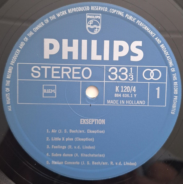 Ekseption - Ekseption | Philips (K - 120/4) - 4
