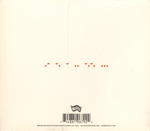 Interpol - Antics | Matador (OLE 679-2) - 2