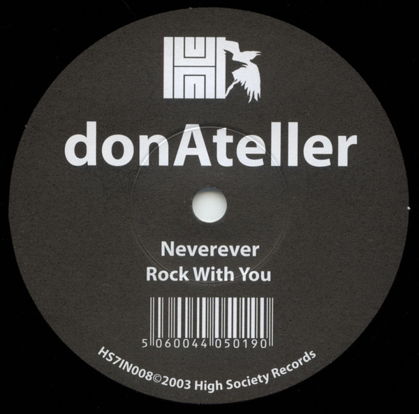 donAteller - Neverever | High Society Records (HS7IN008) - main