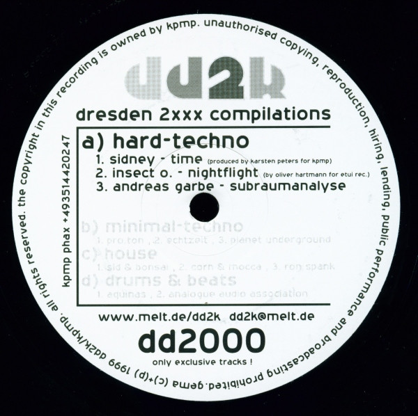 Various - DD2K | Dresden 2XXX Compilations (DD 2000) - 2 Various - DD2K | Dresden 2XXX Compilations (DD 2000) - 2