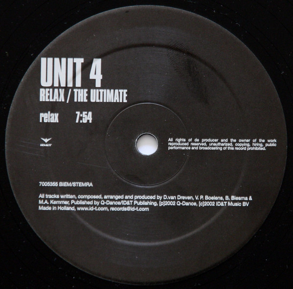 Unit 4 - Relax / The Ultimate | ID&T (7005355) - 2