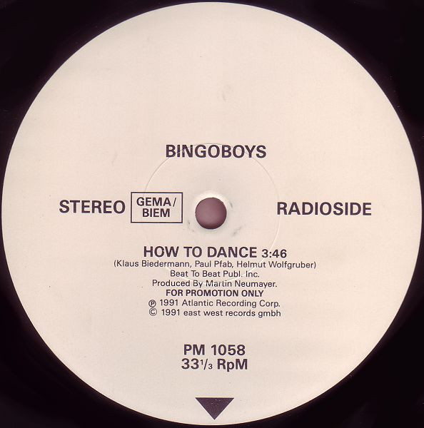 Bingoboys - How To Dance | Atlantic (PM 1058)