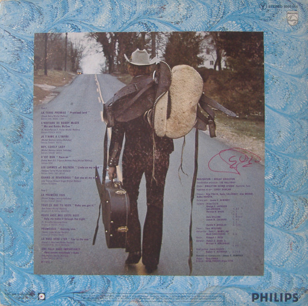 Johnny Hallyday - La Terre Promise | Philips (9101 014) - main