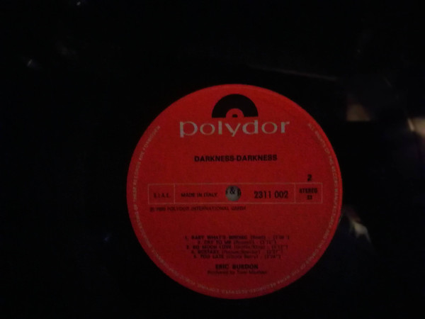 Eric Burdon - Darkness Darkness | Polydor (2311 002) - 3 Eric Burdon - Darkness Darkness | Polydor (2311 002) - 3