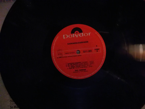 Eric Burdon - Darkness Darkness | Polydor (2311 002) - 2 Eric Burdon - Darkness Darkness | Polydor (2311 002) - 2