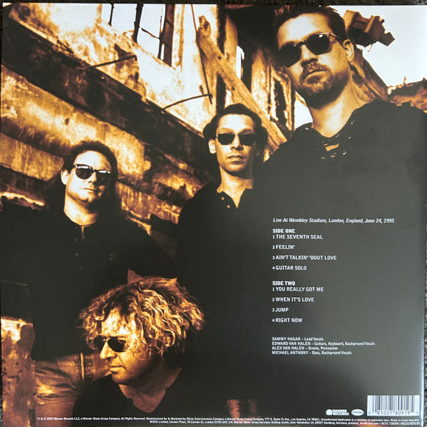 Van Halen - Live At Wembley 1995 | Warner Records (RCV1 728094) - 2 Van Halen - Live At Wembley 1995 | Warner Records (RCV1 728094) - 2