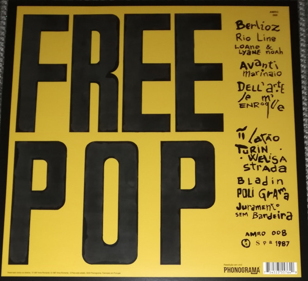 Pop Dell'Arte - Free Pop | Phonograma (PHONOG 002) - 2